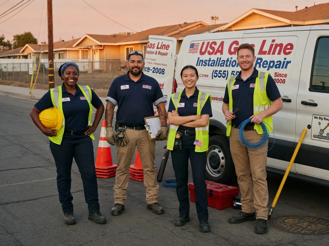 Gas Line Installation company in Lost Nation, IA
